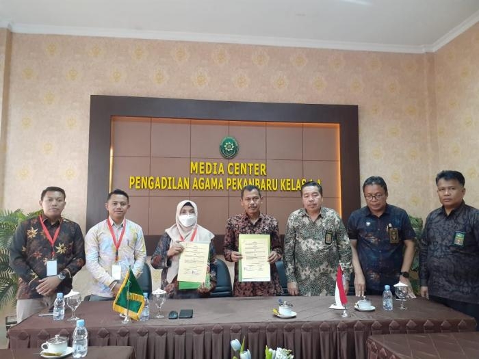 Jalin Kerjasama, STIE Syariah Teken MoU dengan Pengadilan Agama Pekanbaru 
