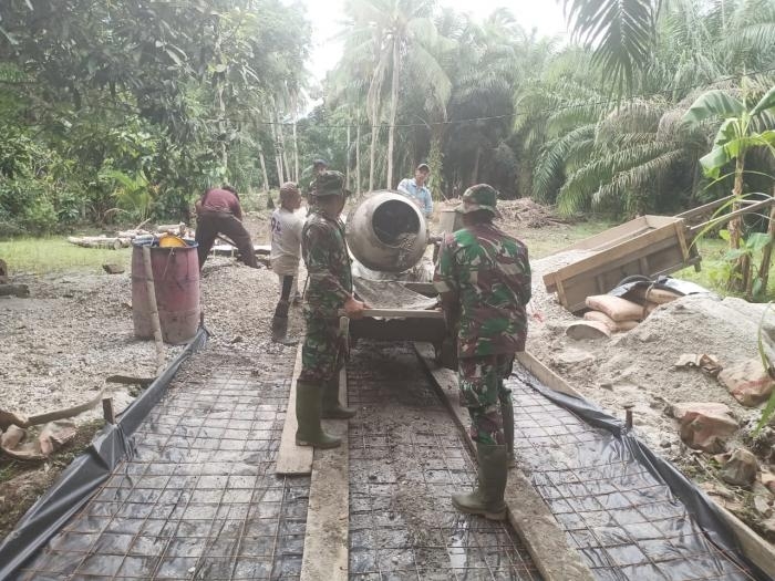 Gang Kadiran Dibangun TNI Dan Masyarakat
