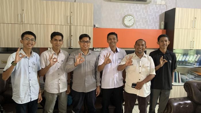 Tim Riset AIS Polbeng Jajaki Kerjasama Dengan DKP Bengkalis Tentang Keselamatan Pelayaran Kapal
