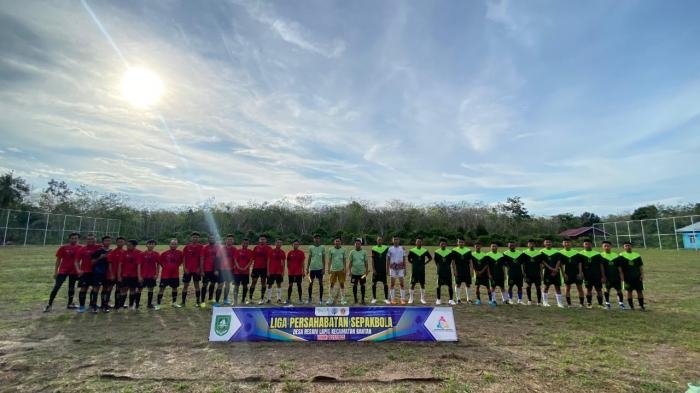 Demi Memajukan Sepakbola, Pemdes Resam Lapis Gelar Liga Persahabatan 