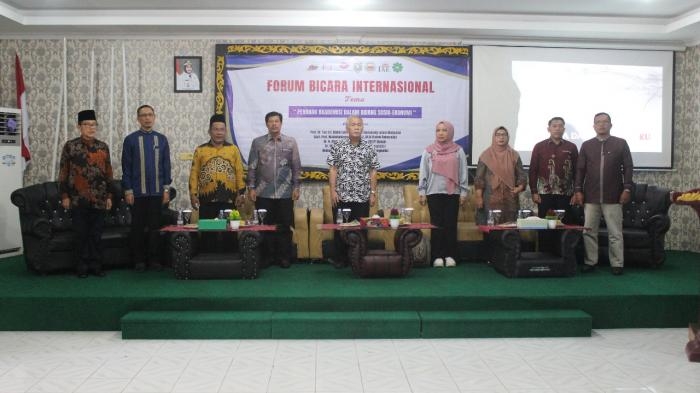 STIE Syariah Gelar Forum Diskusi Internasional MUI dan University Fathony Thailand 