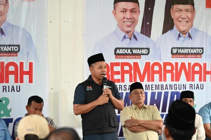 Abdul Wahid : Mari Kita Tolong Kampung Kita Dengan Cara Pilih Pemimpin Yang Amanah