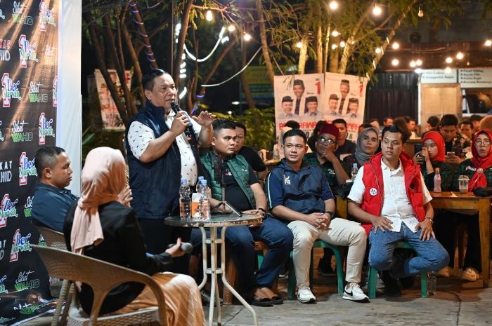 Abdul Wahid dan SF Hariyanto di Sikat Anak Muda Dumai, Tawarkan Program Petani Milenial 
