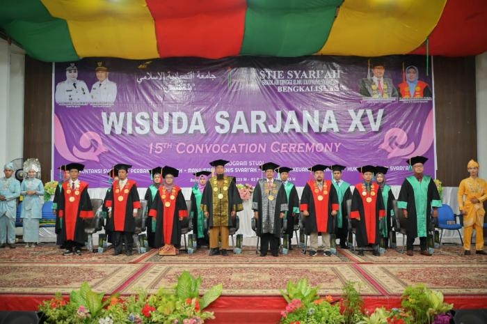 STIE Syariah Bengkalis Gelar Wisuda Angkatan Ke XV Tahun 2023