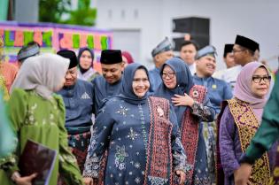 Hari Jadi Riau, Bupati Kasmarni Komitmen Jadikan Riau Pelopor Kawasan Hijau