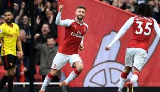 Pilar Anyar Gemilang, Arsenal Jungkalkan Watford