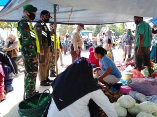 Anggota Koramil 09/Minas Kembali Mengelar Patroli Protokol Kesehatan