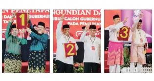 Unggul di 9 Kabupaten, Paslon Bermarwah di Pilgub Riau Kantongi 1, 9 Suara 