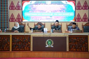 DPRD Bengkalis Gelar Rapat Paripurna, Tandatangani Nota Kesepakatan Perubahan KUA-PPAS 2027