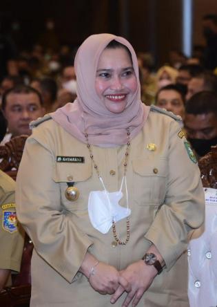 Mendagri Tito Karnavian Puji Bupati Bengkalis Kasmarni 