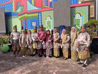 Desa Pangkalan Batang Barat Meriahkan Pawai Taaruf MTQ Tingkat Kabupaten Bengkalis