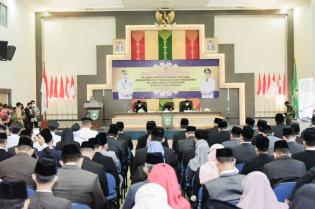 Usai Melantik, Ini Pesan Bupati Kasmarni Kepada Seluruh Pejabat Tinggi Bengkalis