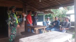 Anggota Danramil 08/Merbau kembali gelar Gakplin protokol kesehatan